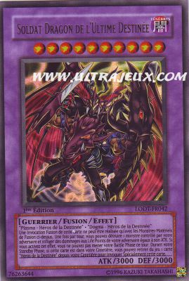 Soldat Dragon De L'ultime Destin�e de l'�dition Lumi�re de la Destruction