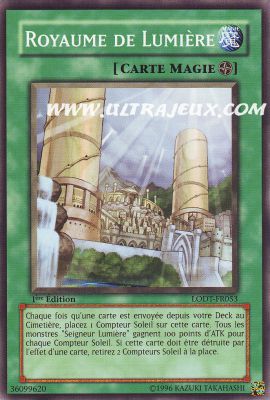 Royaume De Lumi�re de l'�dition Lumi�re de la Destruction