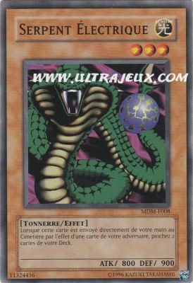 Serpent �lectrique de l'�dition Le Maitre des Magies