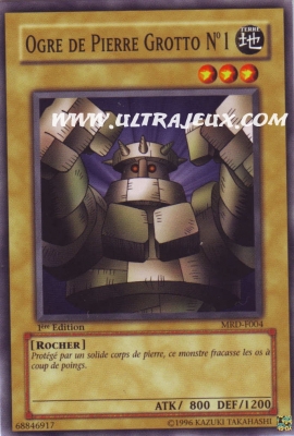 Ogre de Pierre Grotto N�1 de l'�dition M�tal Raiders