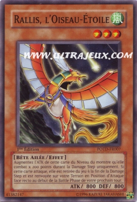 Rallis, L'oiseau-etoile de l'�dition Puissance du Duelliste