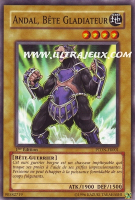 Andal, B�te Gladiateur de l'�dition T�n�bres Fantomes