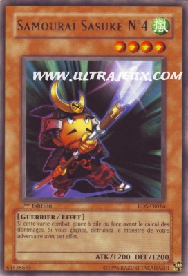 Samurai Sasuke N�4 de l'�dition Av�nement du Destin