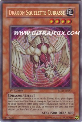Dragon Squelette Cuirass� de l'�dition Rage des Guerriers