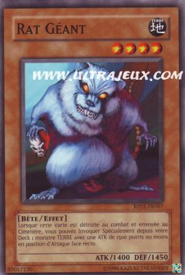 Rat G�ant de l'�dition Retro Pack