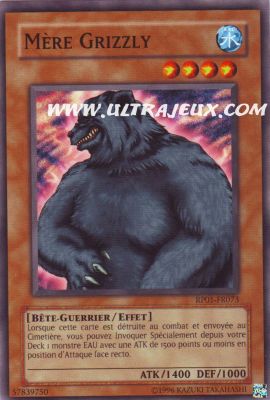 M�re Grizzly de l'�dition Retro Pack