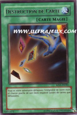 Destruction De Carte de l'�dition Retro Pack