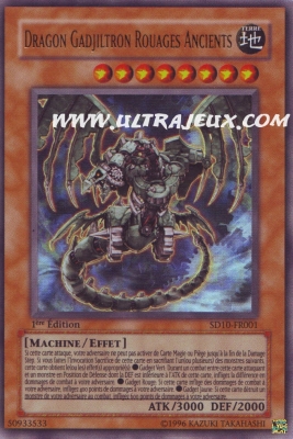 Dragon Gadjiltron Rouage Ancients de l'�dition R�-Volt des Machines