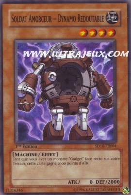 Soldat Amorceur - Dynamo Redoutable de l'�dition R�-Volt des Machines