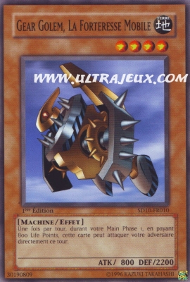 Gear Golem, La Forteresse Mobile de l'�dition R�-Volt des Machines