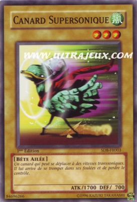 Canard Supersonique de l'�dition Le Seigneur des Temp�tes