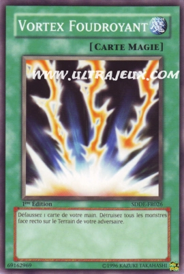 Vortex Foudroyant de l'�dition L'Empereur Des T�n�bres