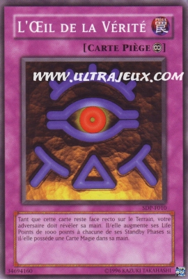 L'�il de la V�rit� de l'�dition Serviteur du Pharaon