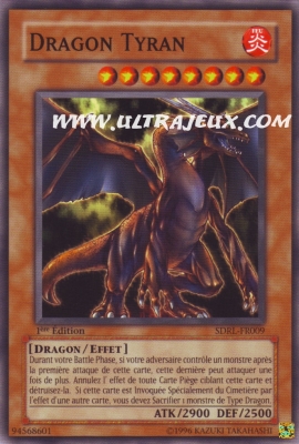 Dragon Tyran de l'�dition La R�surrection des Grands Dragons