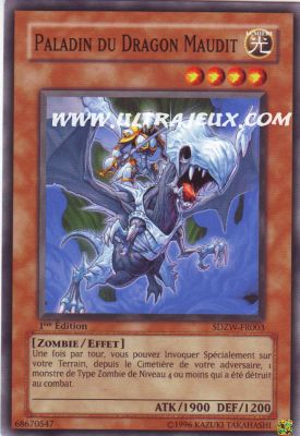 Paladin Du Dragon Maudit de l'�dition Le Monde Des Zombies