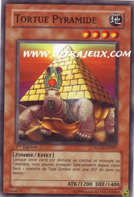 Tortue Pyramide de l'�dition Le Monde Des Zombies