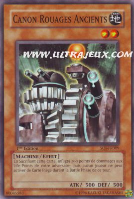 Canon Rouages Ancients de l'�dition L'Ombre de l'Infini