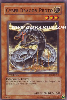 Cyber Dragon Proto de l'�dition L'Ombre de l'Infini