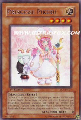 Princesse Pikeru de l'�dition L'Ombre de l'Infini