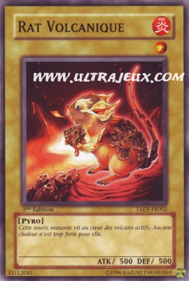 Rat Volcanique de l'�dition Evolution Tactique