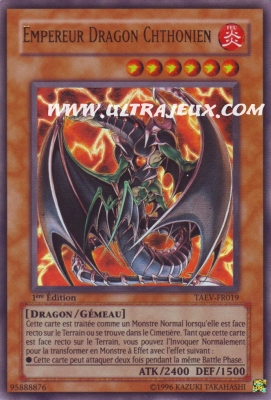 Empereur Dragon Chthonien de l'�dition Evolution Tactique