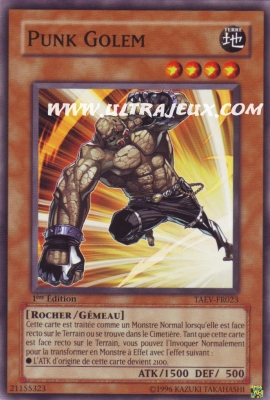 Punk Golem de l'�dition Evolution Tactique