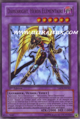 Carte yu gi oh heros elementaire