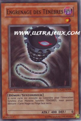 Engrenage Des T�n�bres de l'�dition La Gen�se du Duelliste