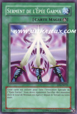 Serment De L'�p�e Garma de l'�dition Pack de Tournoi 8