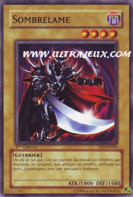 Sombrelame de l'�dition Deck de D�marrage GX