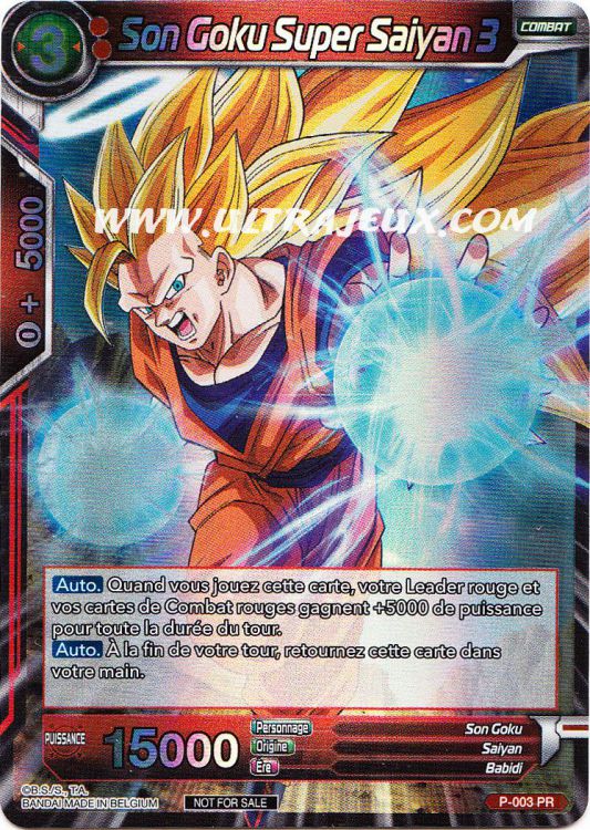 Super Saiyan 3 Son Goku (#P-003)