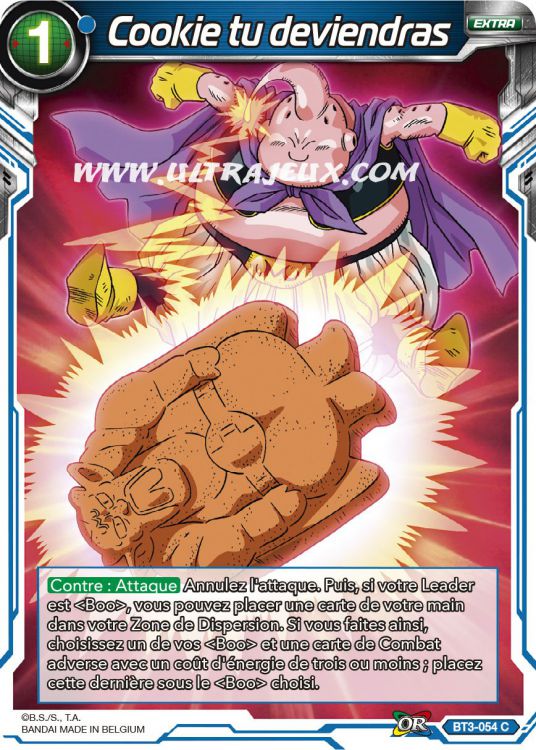 Ultrajeux Cookie Tu Deviendras Bt3 054 Carte Dragon
