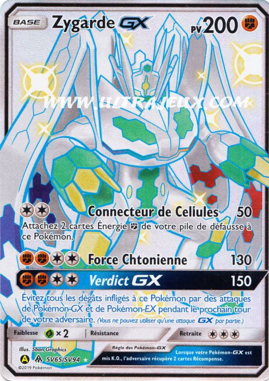 Mavin  Carte Pokémon-Très Rare-Neuve-Sous SLEEVE-Zygarde GX - SM122-FR
