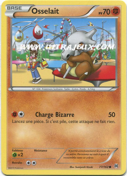 carte pokemon osselait en