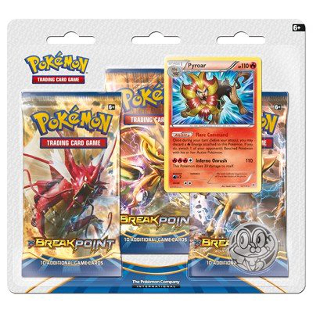 Pokémon Edition Collector Tripack Break Point Pyroar (rupture Turbo