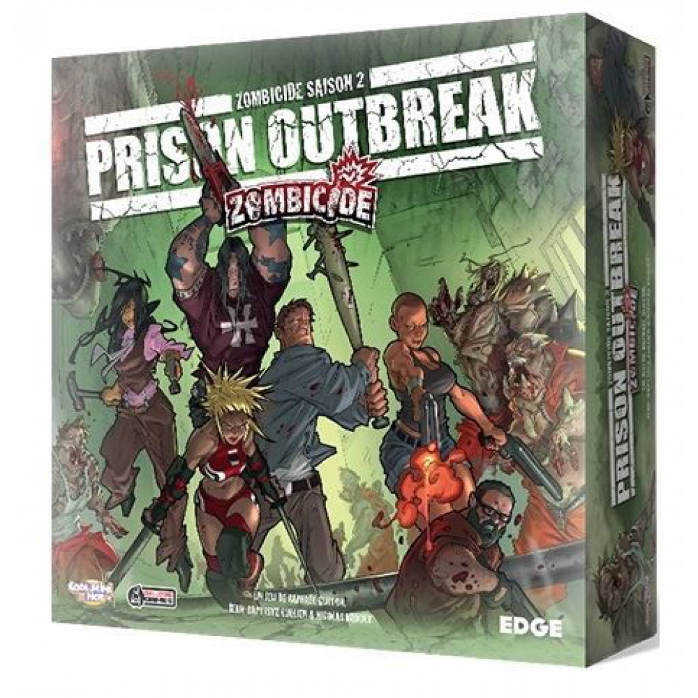 Spin Master DCeased: Gotham City Outbreak – Jeu Coopératif Zombicide DC Comics, Figurines Batman, Harley Quinn, 1-4 Joueurs