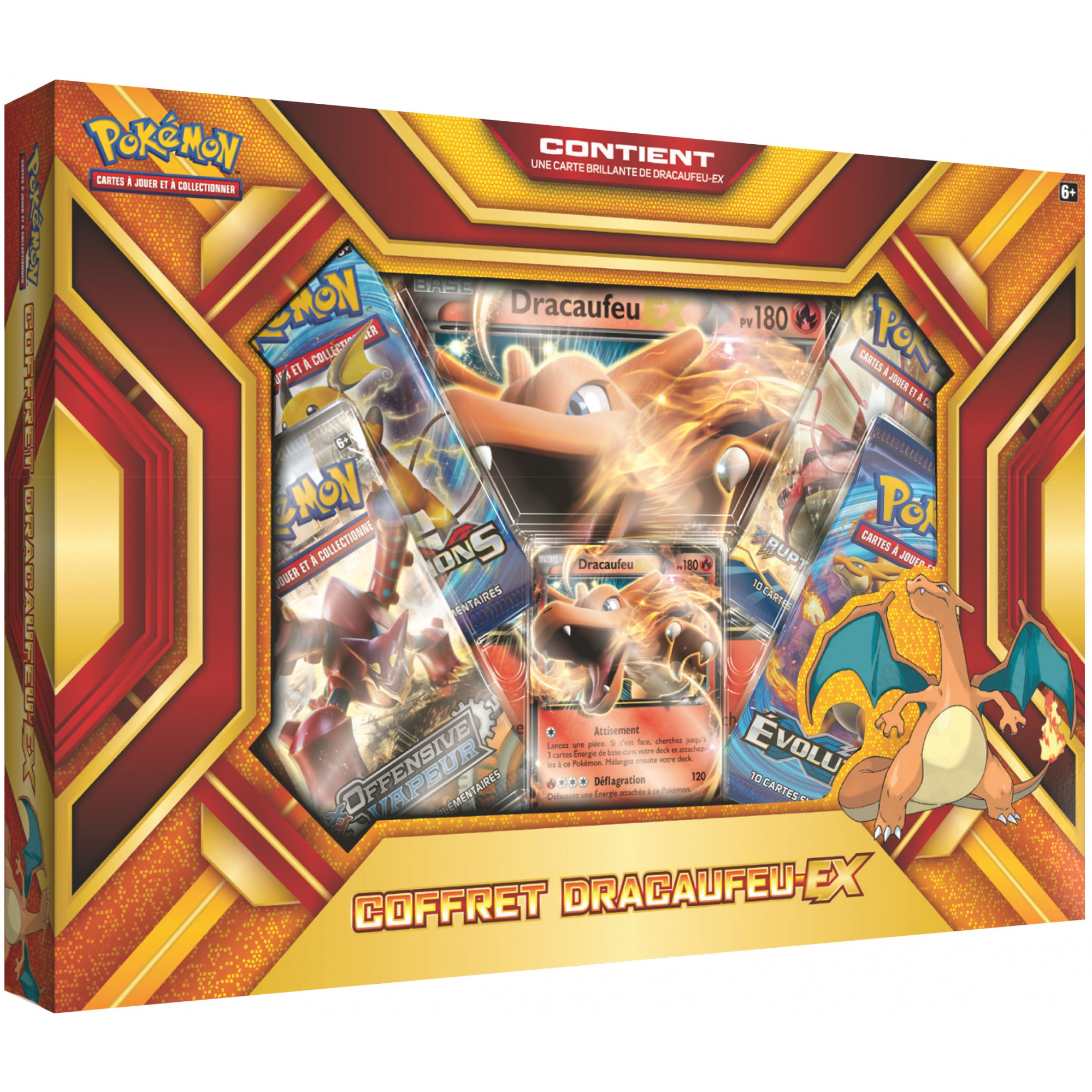 UltraJeux Coffret Dracaufeu Ex Pokémon