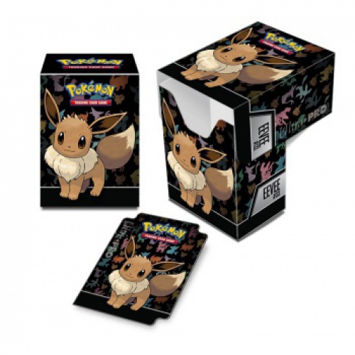 Boite de rangement Pokémon Pikachu et Evoli - Carte Pokemon Rare