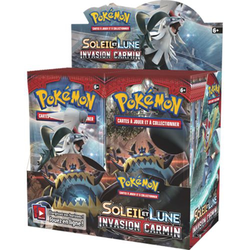 Coffret : Pokémon Gx 4 Boosters Fevrier 2020 - Jeux enfants Tunisie