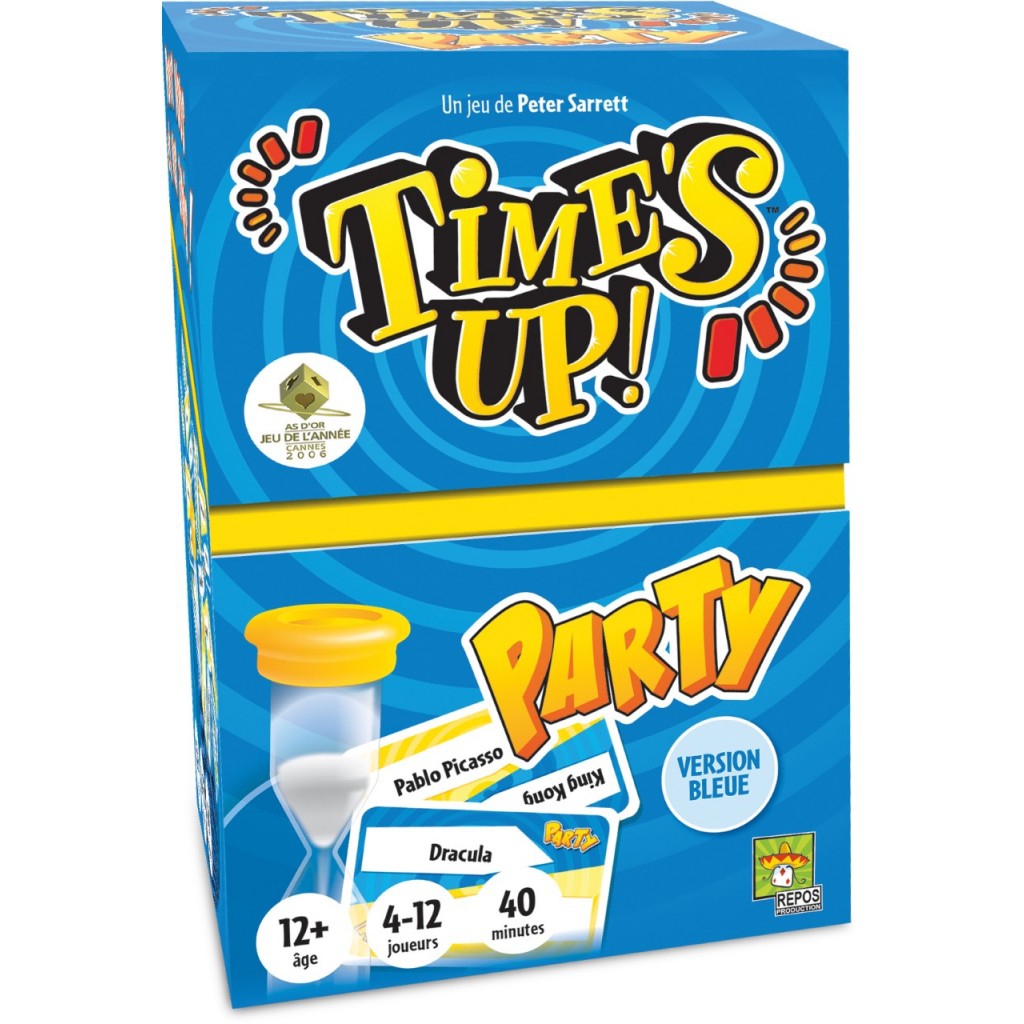 Time's Up! Family l'incontournable jeu d'ambiance en famille - Repos  Production