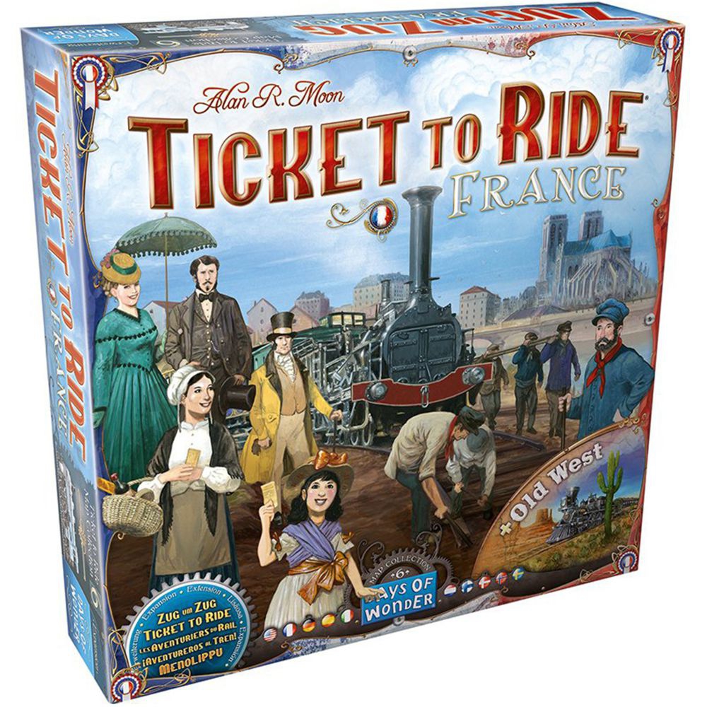 Gestion Les Aventuriers Du Rail - Extension : France & Old West Best-Seller  - UltraJeux