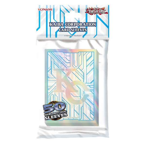 Protèges Cartes Format JAP Officiel Konami Yugioh! Kaiba Corporati
