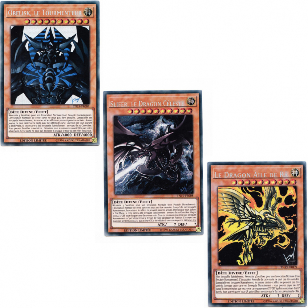 Collections Lots De Cartes Yu Gi Oh Lot Des 3 Dieux Egyptien Neuf En Francais Baroquelifestyle Com