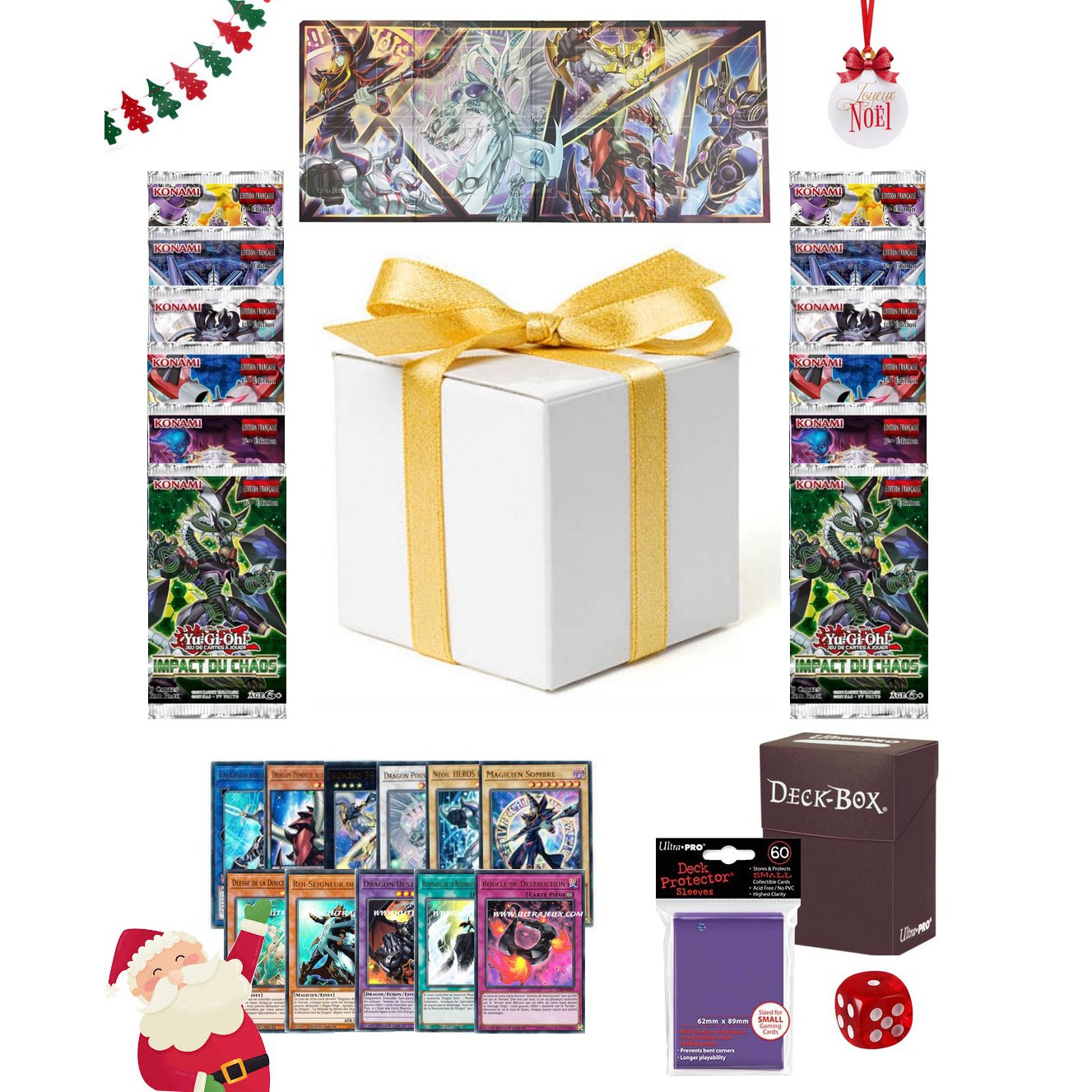 Lot de Produits Maxi Coffret Cadeau Yugioh de Noël 2019 Yu-Gi-Oh! - Ul