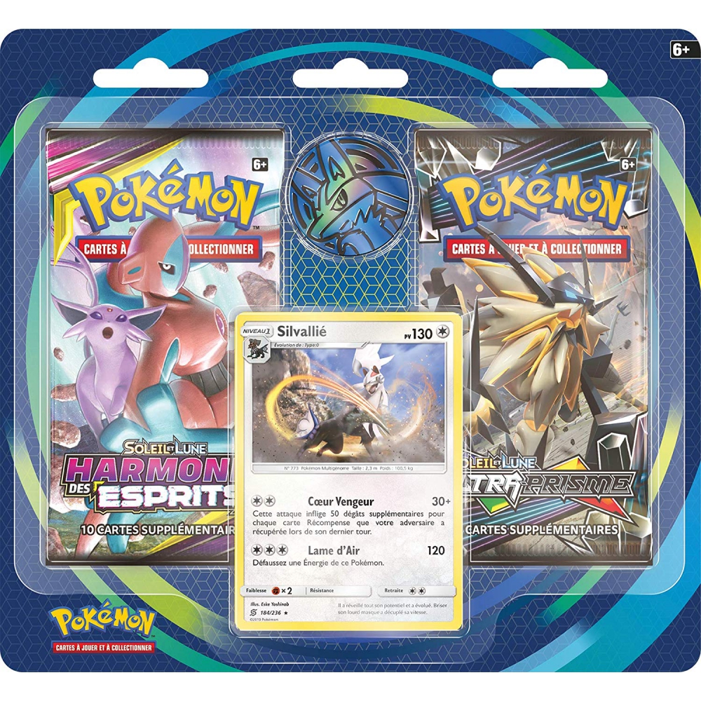 Coffret Pikachu Gx et Evoli Gx Pokémon - UltraJeux