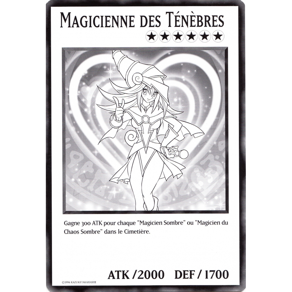 Produit DUOV - Carte Géante Jumbo - Magicienne des Ténèbres Yu-Gi