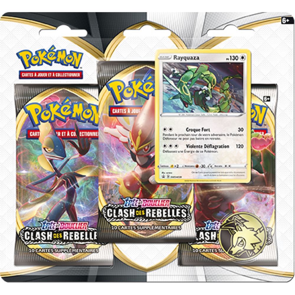 Coffret Tripack 3 Boosters - EV01 Ecarlate et Violet - Oyacata Pokémon -  UltraJeux