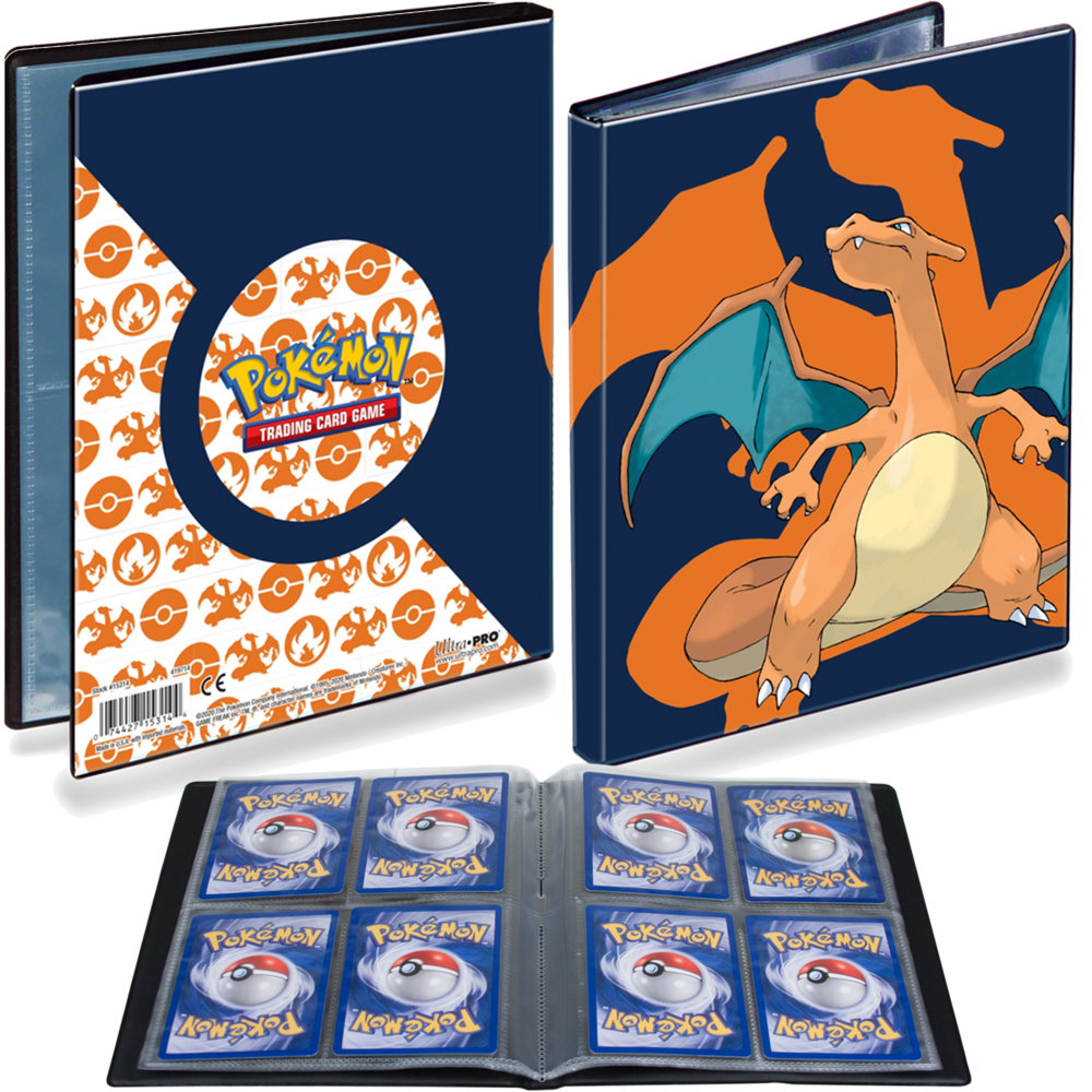 POKÉMON DRACAUFEU album portfolio filing cabinet A4 Ultra Pro 90 / 180  cards 410