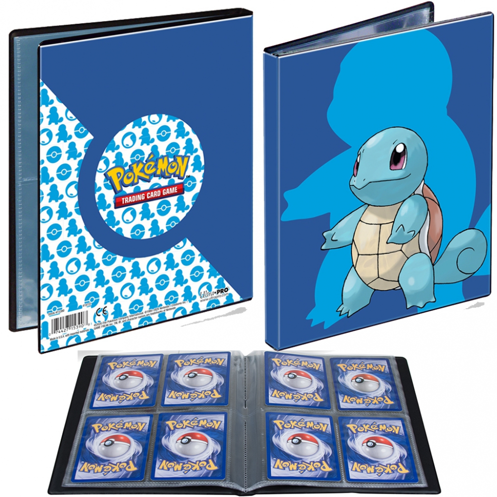 Portfolio Carapuce - A5 - 4 Cases Pokémon - UltraJeux