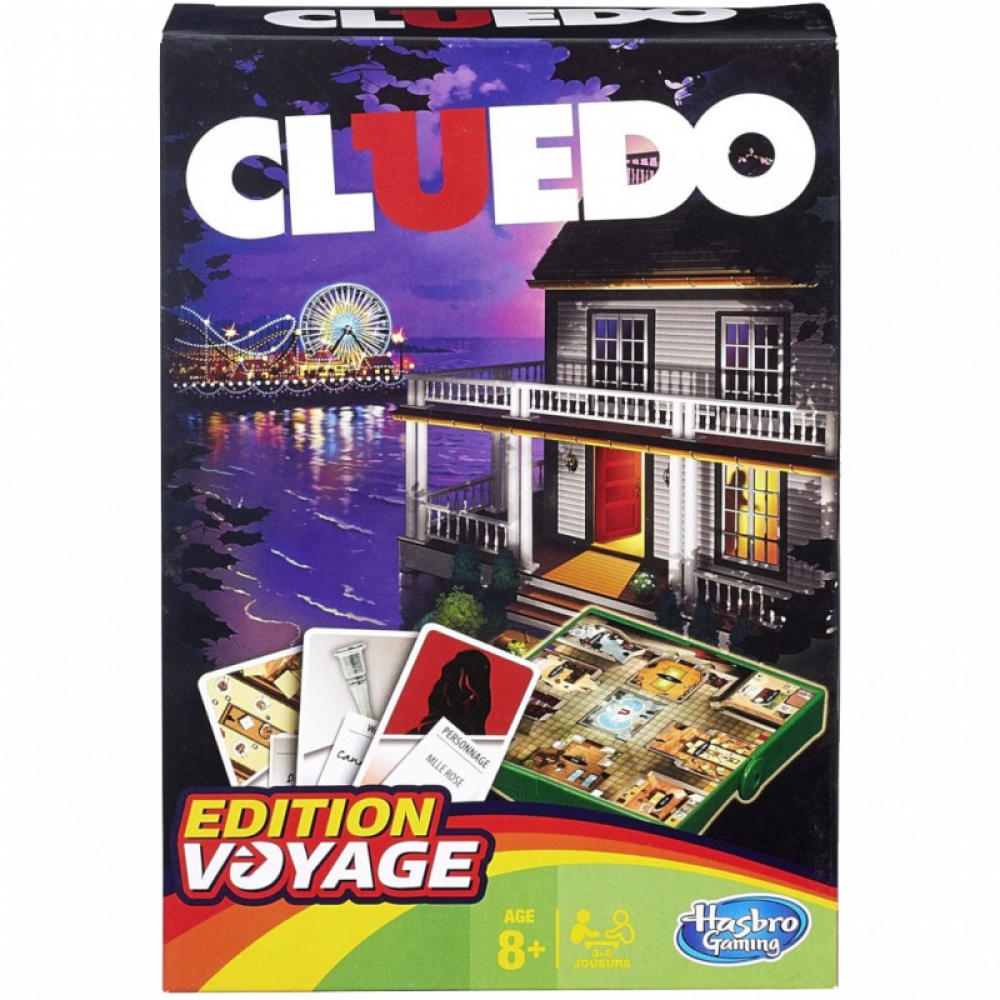 Jeu de Plateau Cluedo : Edition Voyage - UltraJeux